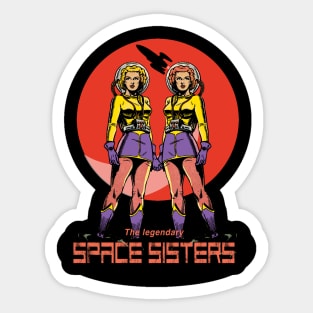 Space Sisters Sticker